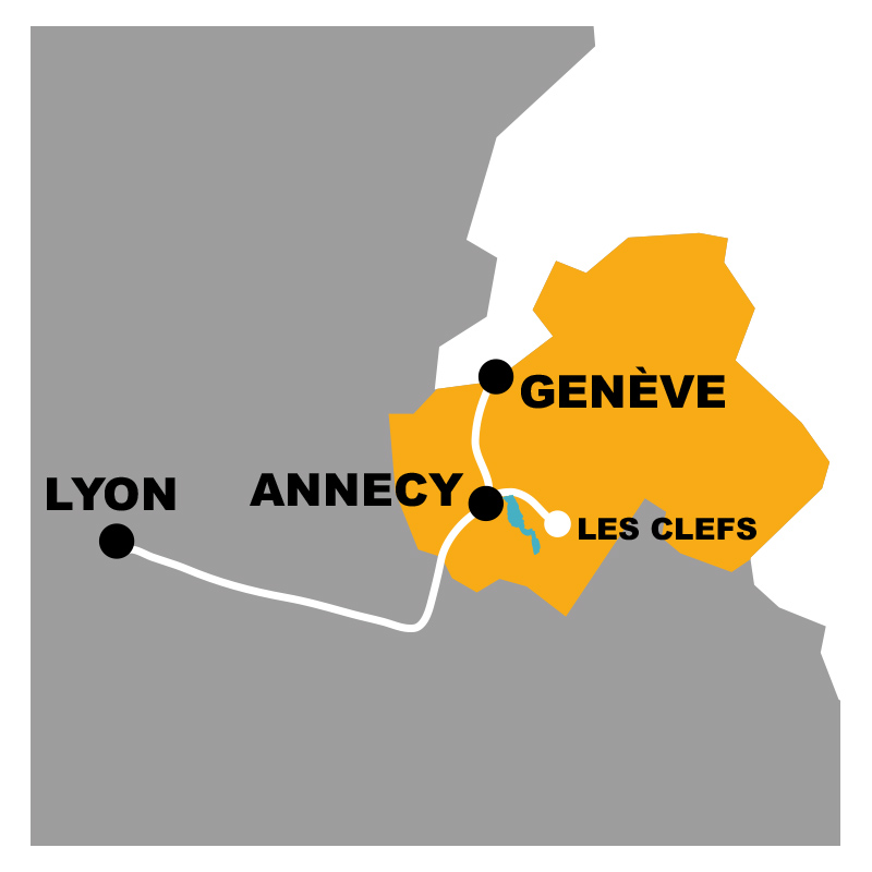 En train / bus / voiture