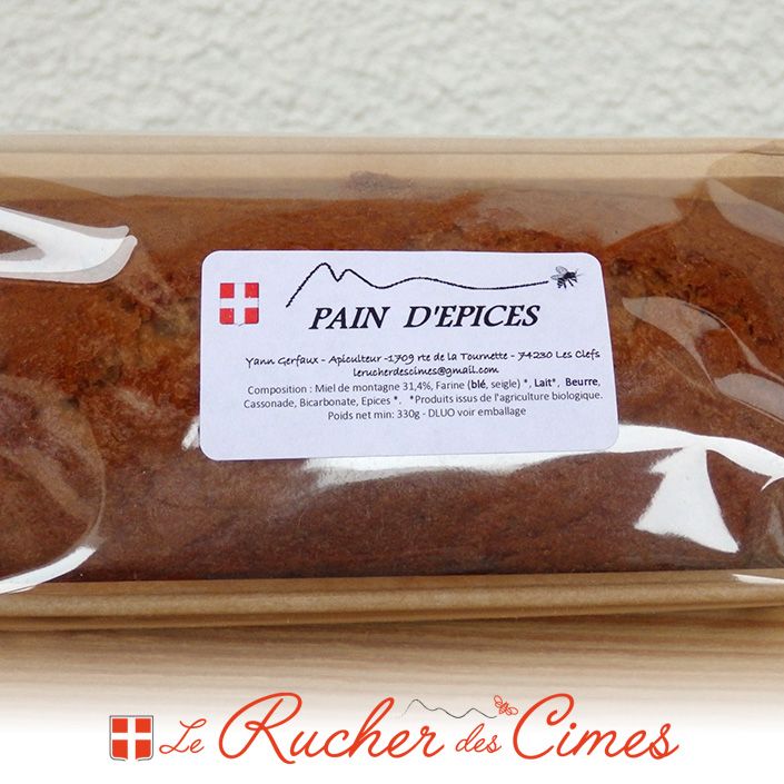 Produit Pain d’épices - cake de 330 g