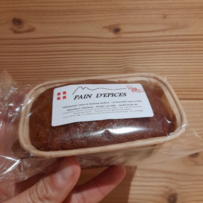 Produit Mini pain d’épices - cake de 80 g