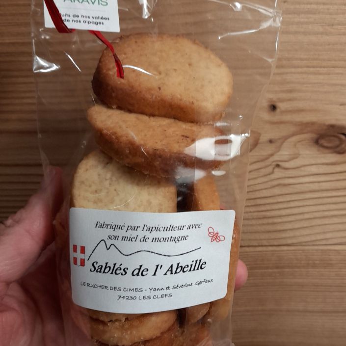 Produit Sablés de l’abeille-150g